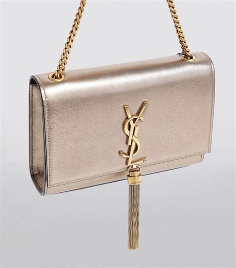 ysl pom pom kate|KATE TASSEL SMALL IN METALLIC LEATHER.